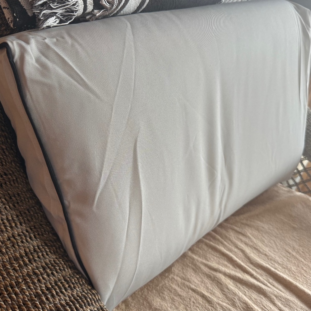 NEW 3 OUTDOOR PATIO CUSHION SLIP COVERS—— with zipper